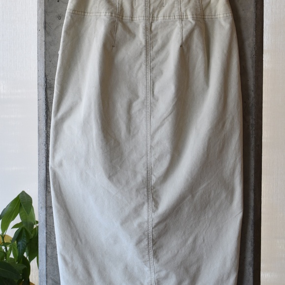 Free People I Want It All Cord Midi Skirt - Picture 2 of 5